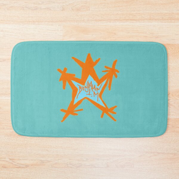 Item preview, Blue Star Orange Stars designed and sold by Benjamin L.M..