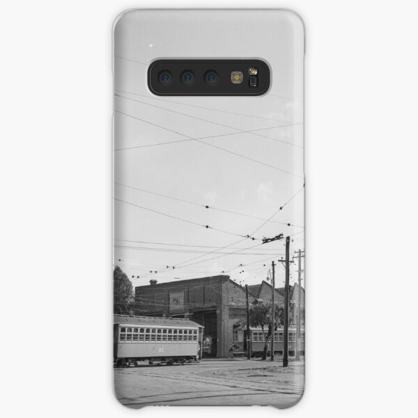 Tramways in Perth No.2 Car Barn Adelaide Terrace, East Perth, State Library of Western Australia Samsung Galaxy Snap Case