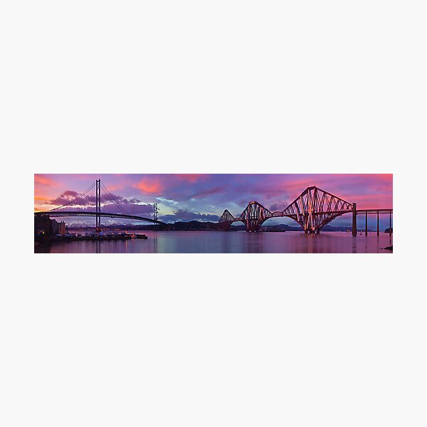 Item preview, Forth Road and Rail bridges designed and sold by KWTImages.