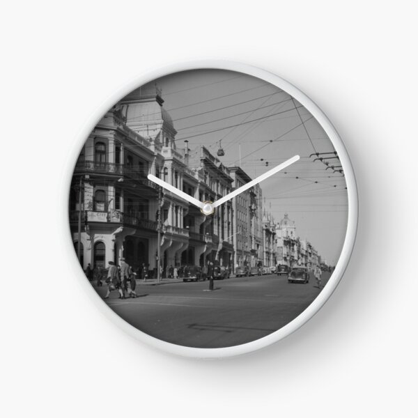 St George's Terrace, Perth, 1941, State Library of Western Australia Clock