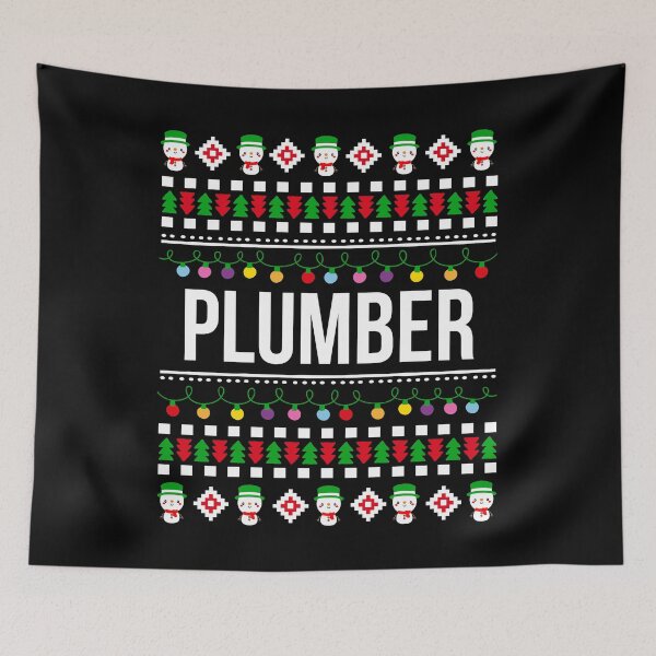 Item preview, Plumber Christmas funny gift ugly happy holidays christmas gift idea for Plumber xmas present Merry christmas designed and sold by LoveEveryWear.