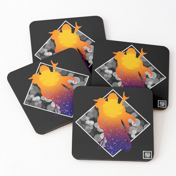 Item preview, Sunset Silhouette (Bokeh Background) designed and sold by Sketchlegacy.