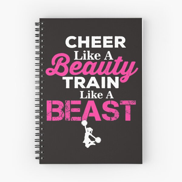 Item preview, Cheer Like a Beauty, Train Like a Beast designed and sold by StreetShirts1.