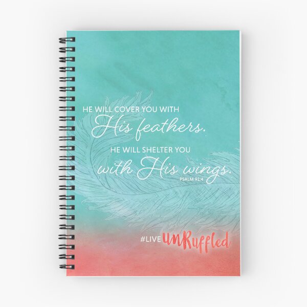 Item preview, Live Unruffled: Psalm 91:4 designed and sold by barefacedgirl.