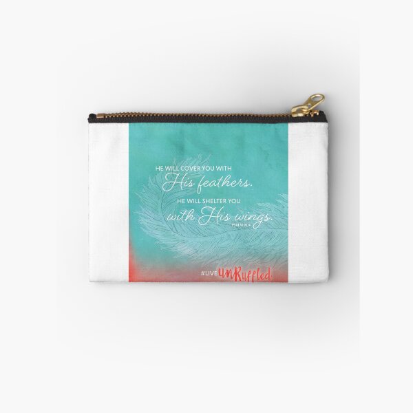 Item preview, Live Unruffled: Psalm 91:4 designed and sold by barefacedgirl.