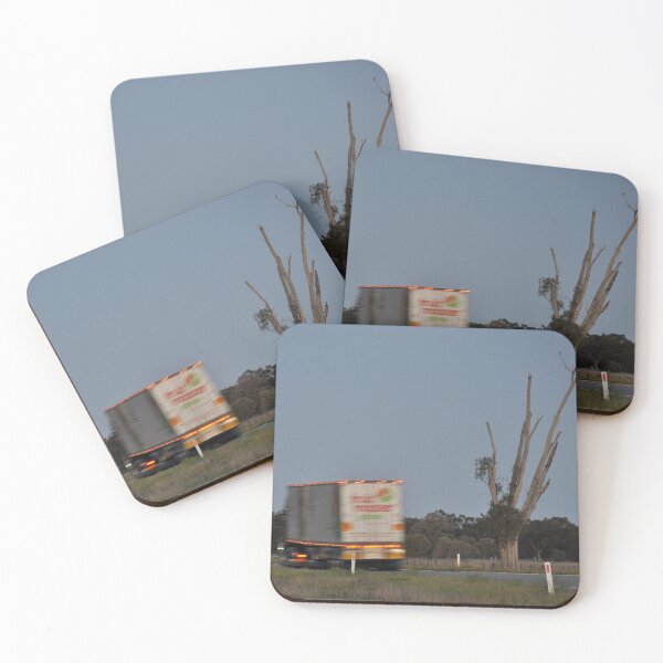 Item preview, Tree,Truck & Moon, Sturt Highway, Australia 2019 designed and sold by muz2142.