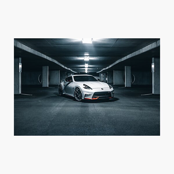Nissan 370Z nismo white Photographic Print