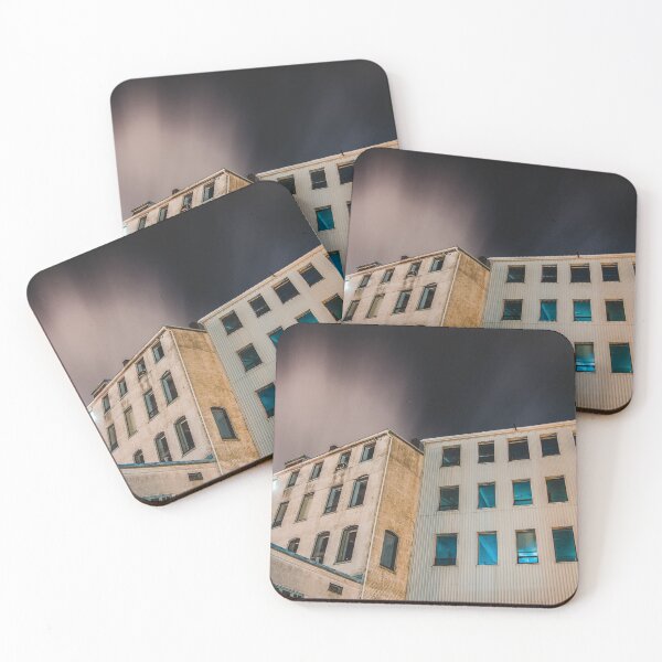 Item preview, Clouds over building at night designed and sold by erikallen920.