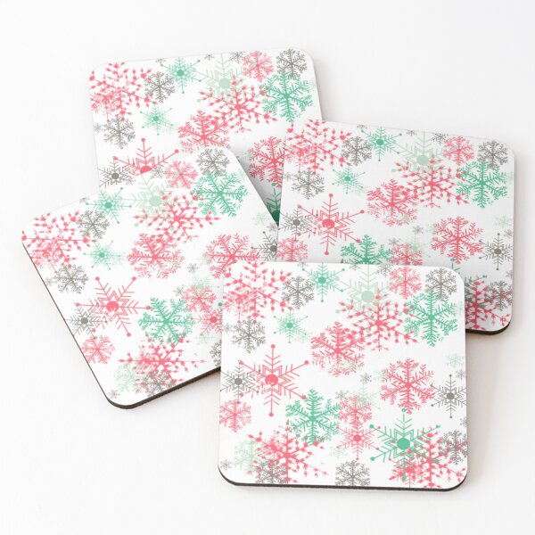 Item preview, #SAGE Christmas Colorful Snowflakes designed and sold by GargoyleSentry.
