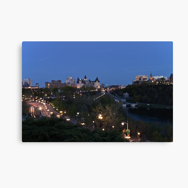 Nepean Point Lookout - Ottawa, Ontario Canvas Print