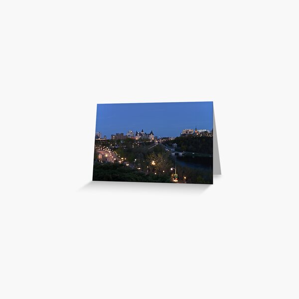 Nepean Point Lookout - Ottawa, Ontario Greeting Card