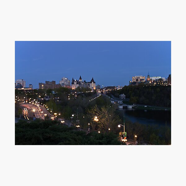 Nepean Point Lookout - Ottawa, Ontario Photographic Print
