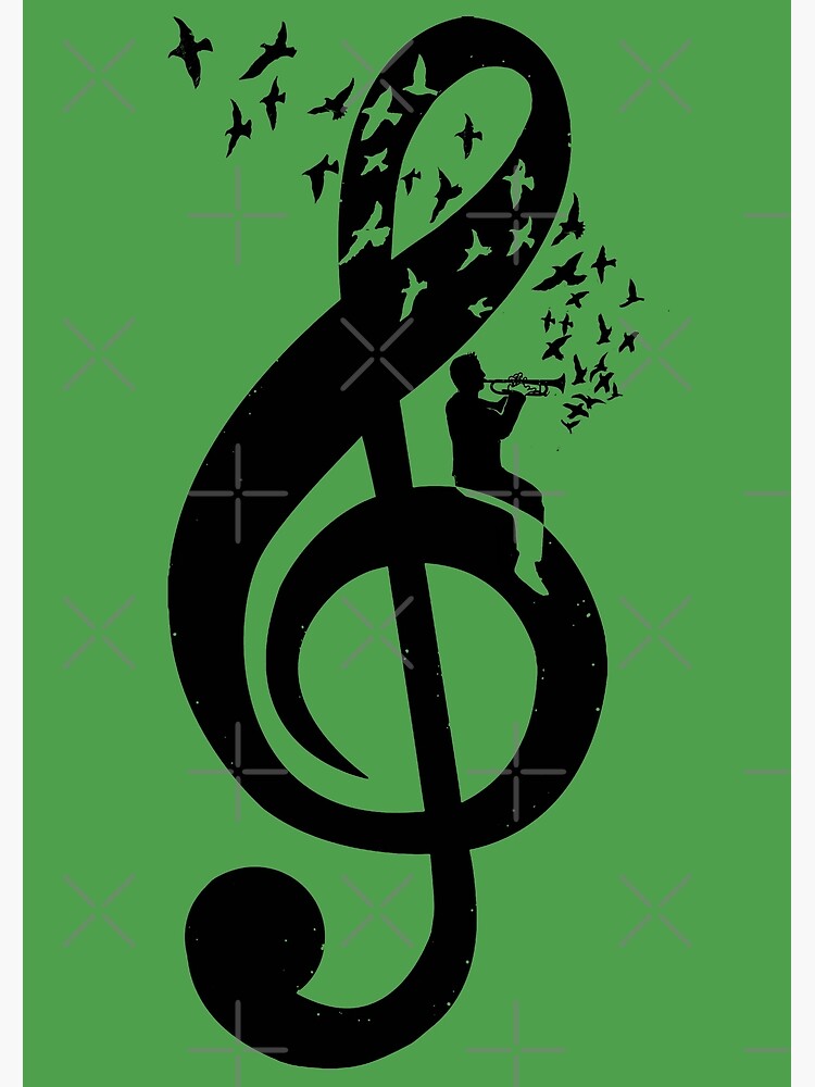 Treble Clef - Trumpet by barmalisiRTB