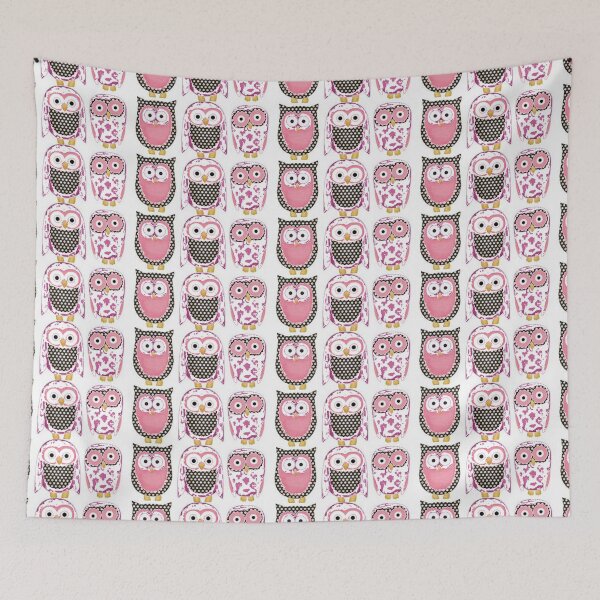 Item preview, Fancy Pink Owls,  Family Apparel, Home Decor and Accessories.   designed and sold by lduke47.