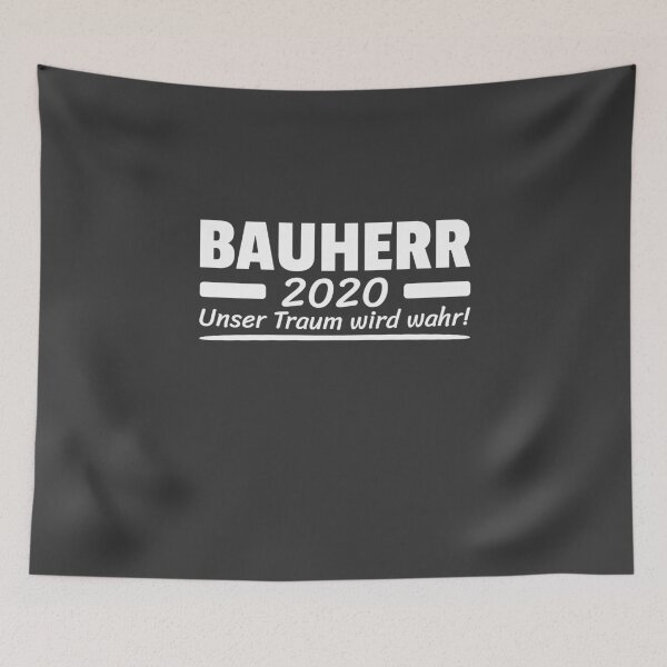 Item preview, Client 2020 Hausbau Topping-out Gift Baustelle designed and sold by Team150Designz.