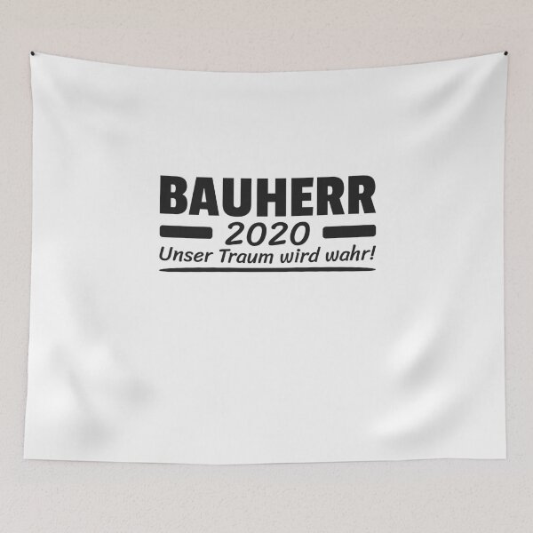 Item preview, Client 2020 Hausbau Topping-out Gift Baustelle designed and sold by Team150Designz.