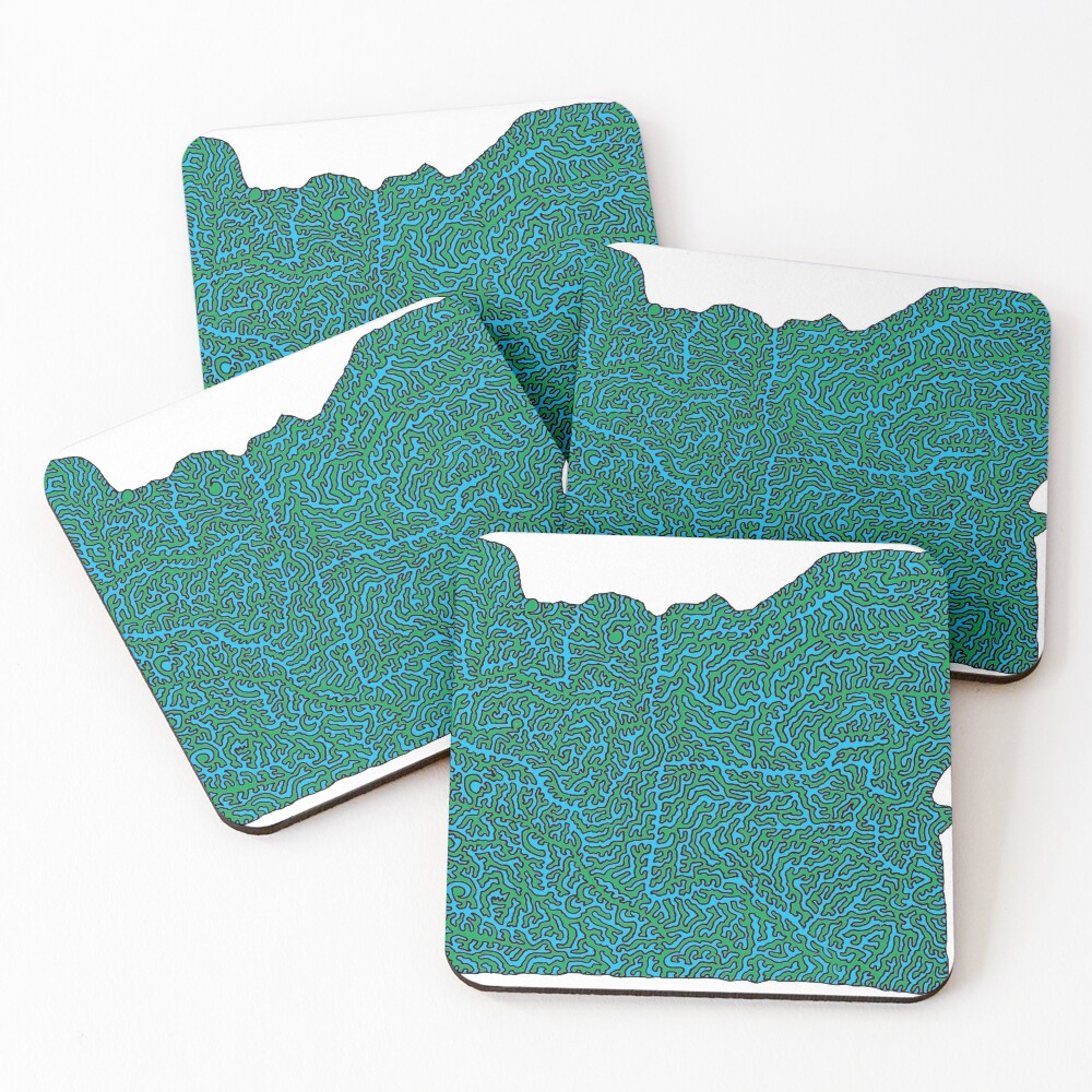 Item preview, Coasters (Set of 4) designed and sold by MaxwellAbstract.