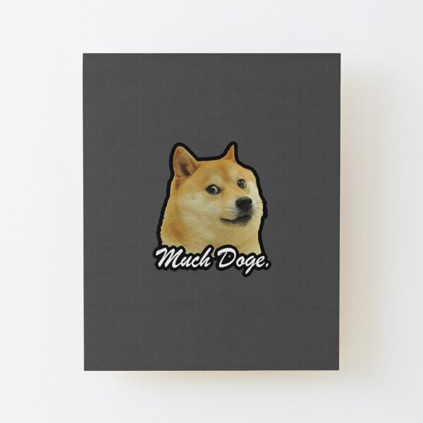 Doge Gaming Wall Art Redbubble - obey doge roblox