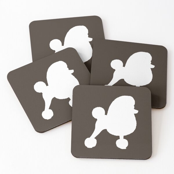 Item preview, Fancy Toy Poodle Silhouettes designed and sold by Jenn Inashvili.