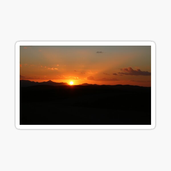 Flinders Ranges Sunset Sticker