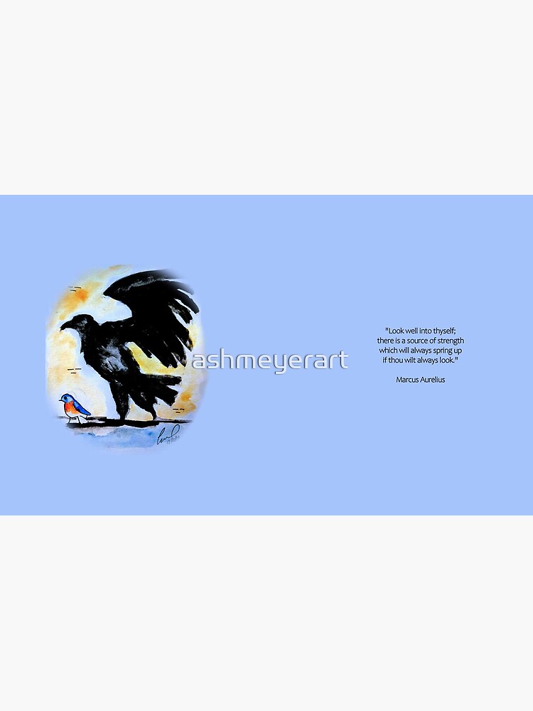 Bird of Inner Strength by ashmeyerart