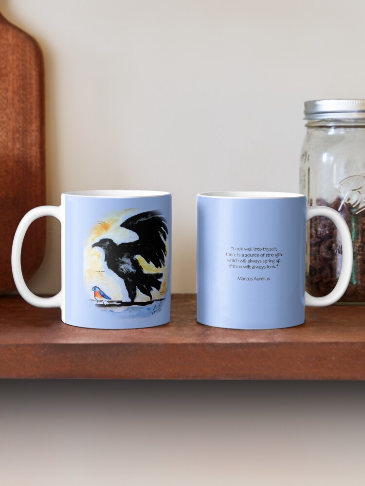 Alternate view of Bird of Inner Strength Mug