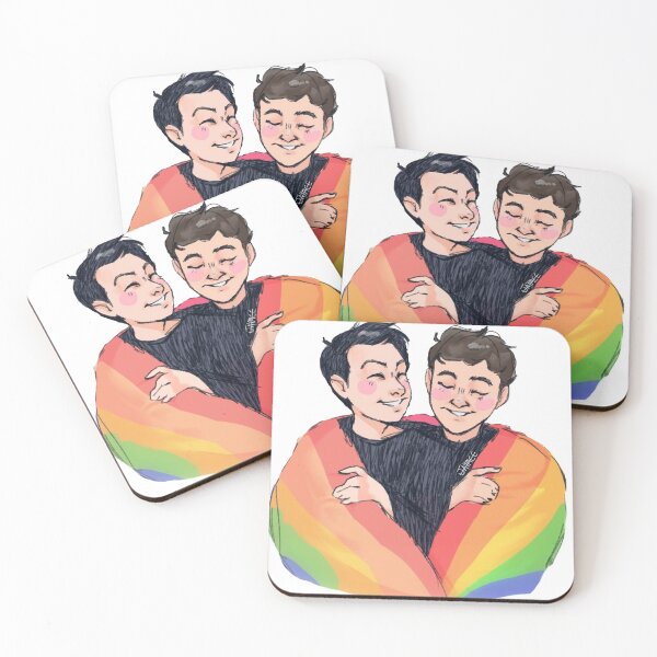 Item preview, Dan and Phil Pride  designed and sold by nightattheart.