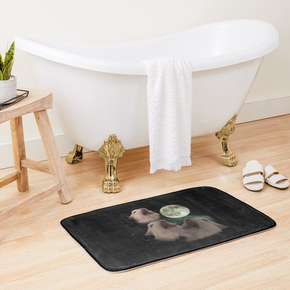 Three Thurston MOON 80's Like Bath Mat