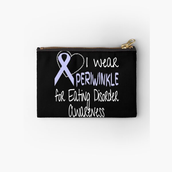 Item preview, I Wear Periwinkle For Eating Disorder Awareness designed and sold by nikkidawn74.
