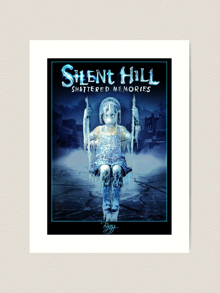 Silent Hill Shattered Memories - PS2 Box Art (Original) - Brazz | Art Print