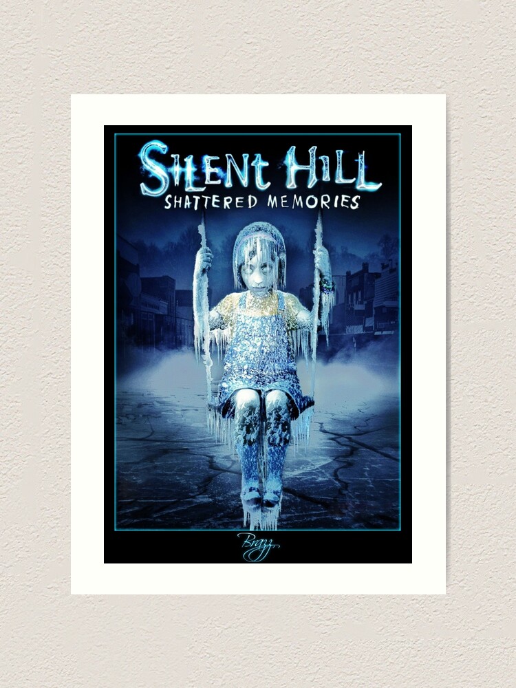 Silent Hill Shattered Memories - PS2 Box Art (Original) - Brazz | Art Print