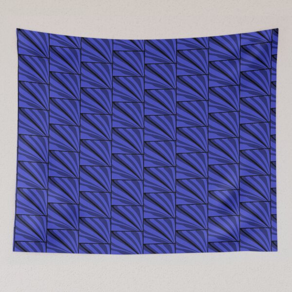 Item preview, Black on Blue Strip designed and sold by Ovahill.