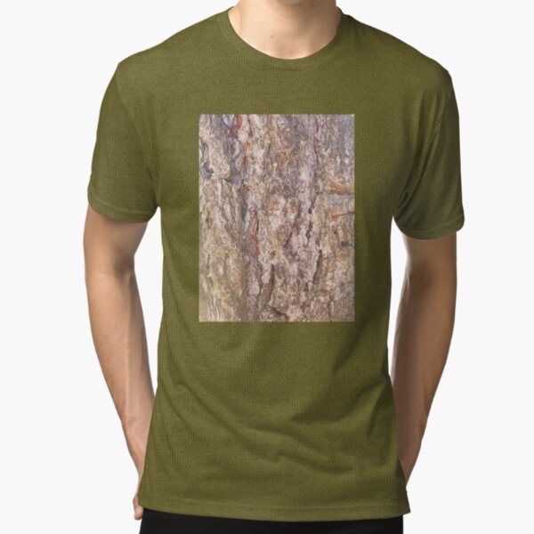 wood camo Tri-blend T-Shirt