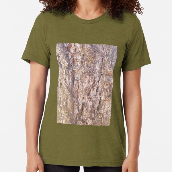 wood camo Tri-blend T-Shirt