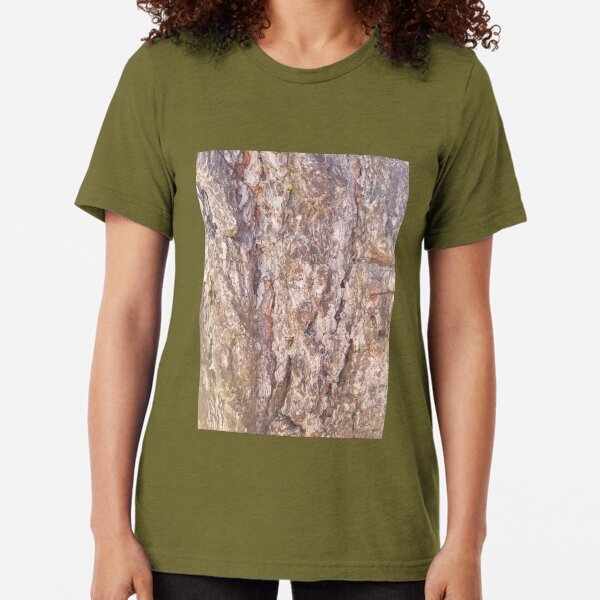 wood camo Tri-blend T-Shirt