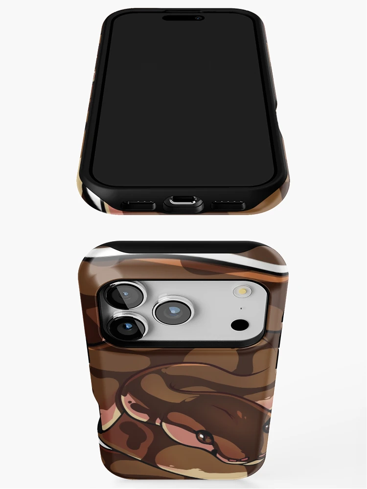 Thumbnail 3 of 4, iPhone Case, Normal Ball Python V2 designed and sold by cargorabbit.
