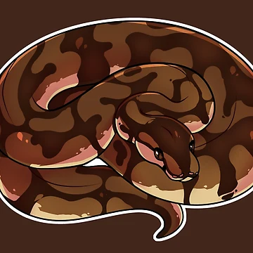 Artwork thumbnail, Normal Ball Python V2 by cargorabbit