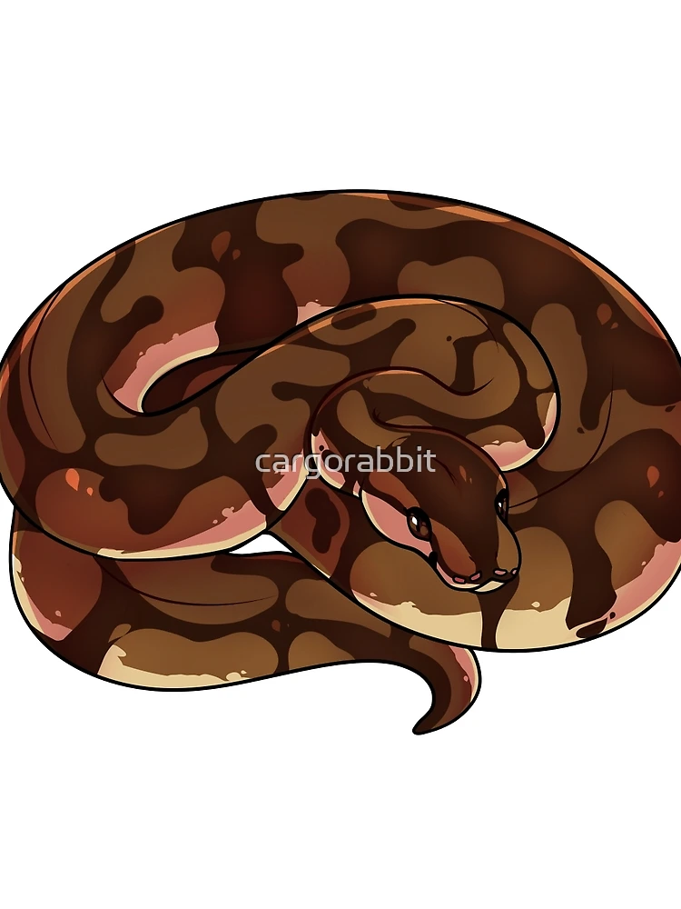 Thumbnail 3 of 3, Scarf, Normal Ball Python V2 designed and sold by cargorabbit.