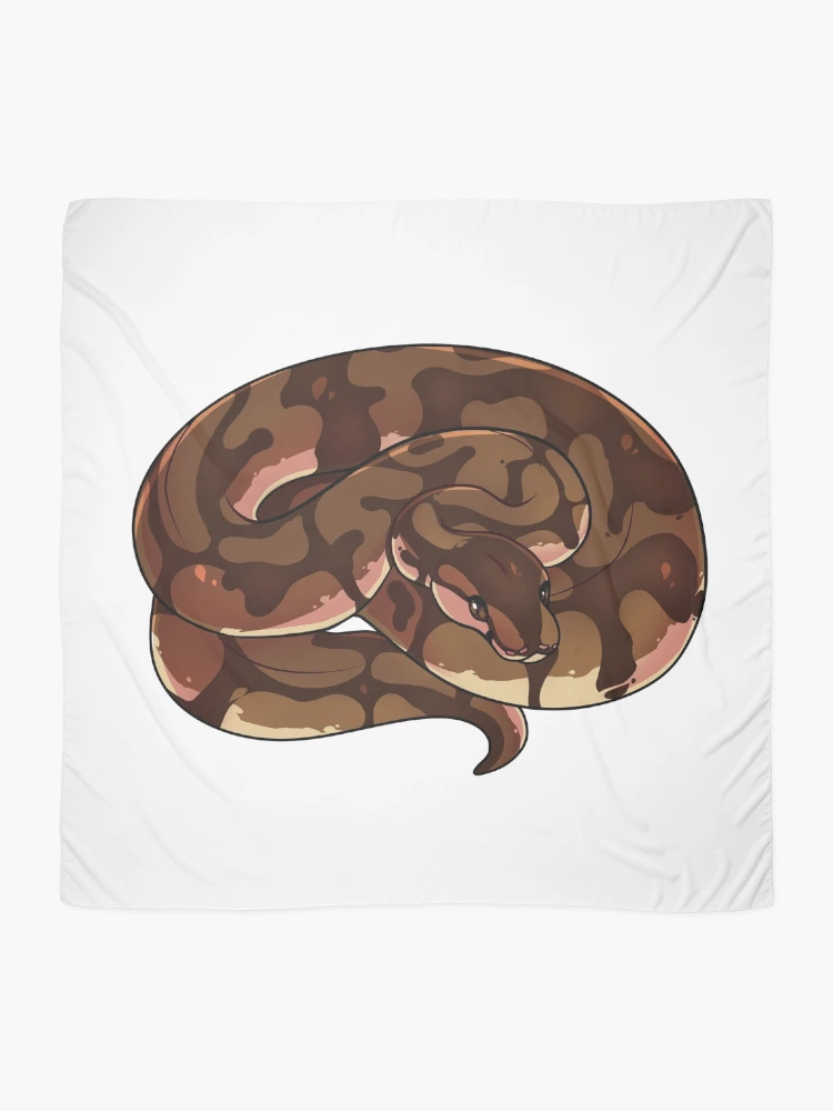 Thumbnail 2 of 3, Scarf, Normal Ball Python V2 designed and sold by cargorabbit.