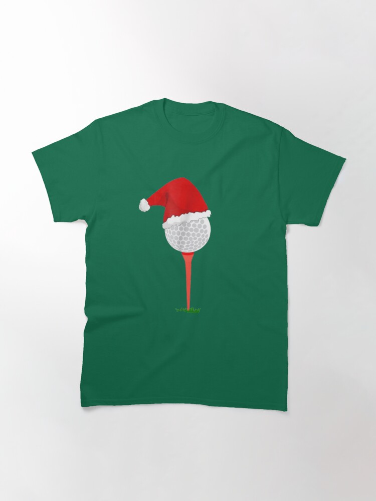 Alternate view of Christmas Golf - Holiday Hole in One Classic T-Shirt