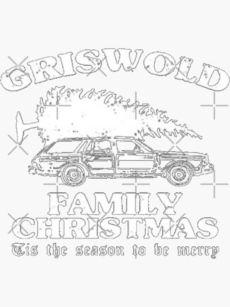 "Griswold Family Christmas " Sticker for Sale by PopCultureWow | Redbubble