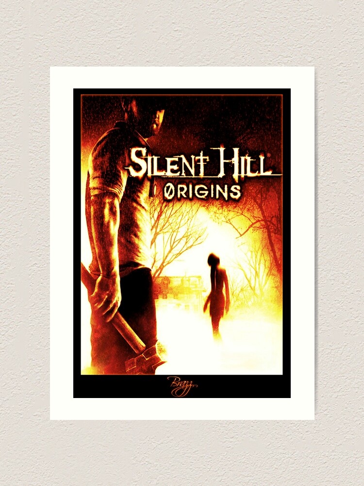 Silent Hill Origins - Box Art (Fire Edition) PS2 PSP - Brazz