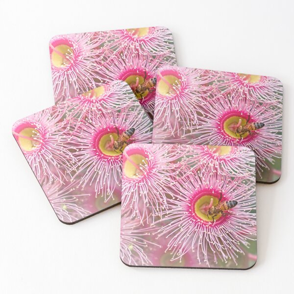 Item preview, Bee on gum blossom designed and sold by Art in Nature.