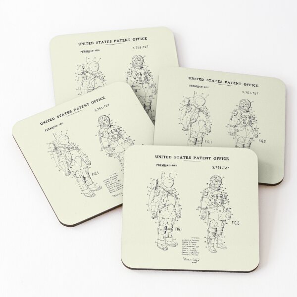 Item preview, Astronaut Patent designed and sold by PopPosters.
