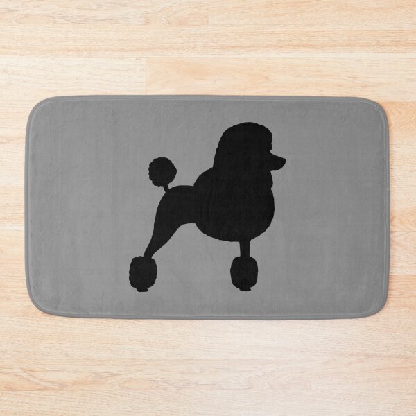 Item preview, Black Standard Poodle Silhouette  designed and sold by Jenn Inashvili.