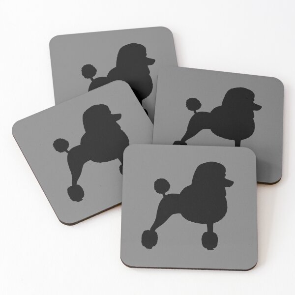 Item preview, Black Standard Poodle Silhouette  designed and sold by Jenn Inashvili.