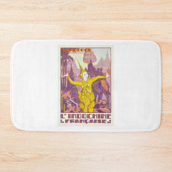 Item preview, 1931 CAMBODIA Phnom Penh Travel Poster designed and sold by retrographics.