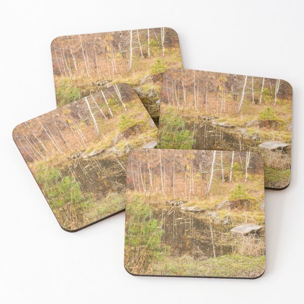 Item preview, Dull autumn landscape with stale grass designed and sold by alexvioletart.