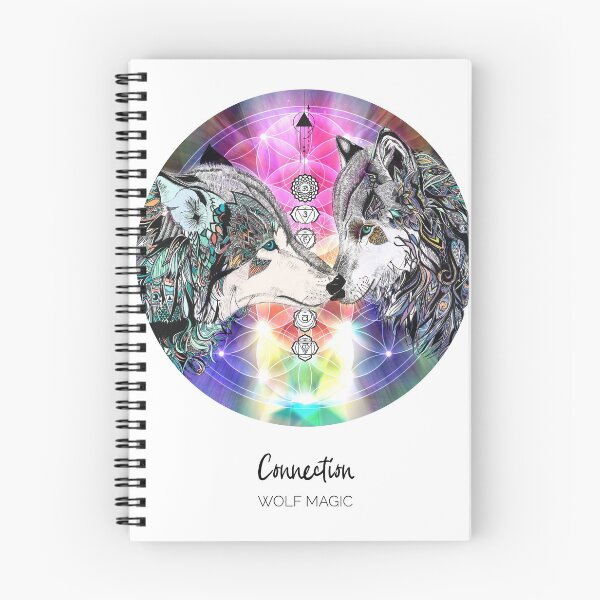 Item preview, Cosmic Connection - Wolf Magic designed and sold by art-tonic.