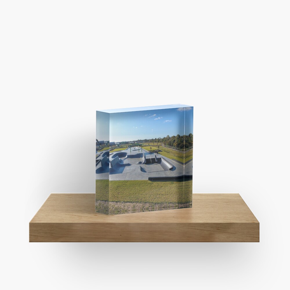 Baden Powell Vic Australia Acrylic Block